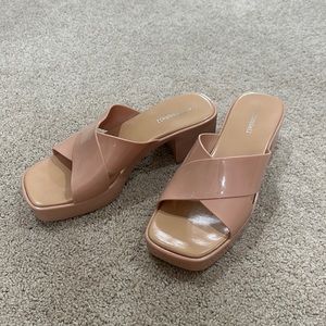Jeffrey Campbell bubblegum platform sandal